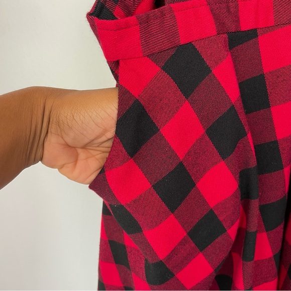 Hot Topic Pinafore Buffalo Check Dress - Picture 7 of 8